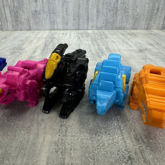 Power Rangers Bondai Dino Charge 5 Charger Case Figures Only Red Blue Black - Picture 3 of 8